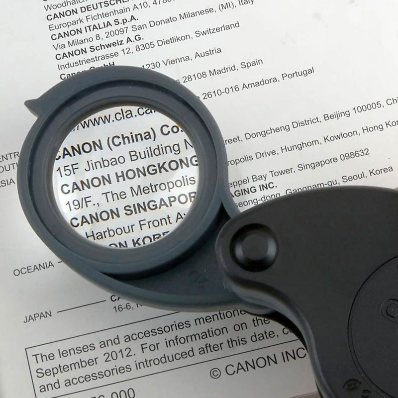 Lupa plegable TriView